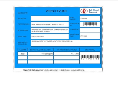 Vergi Levhası